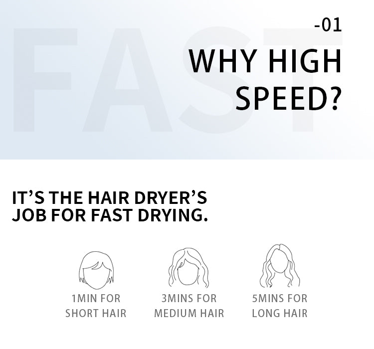 Creade™ AeroSilk Pro High-Speed Hair Dryer